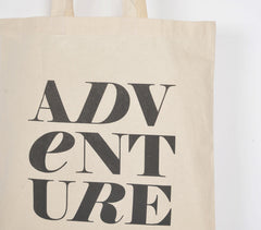 Adventure Cotton Canvas Tote Bag