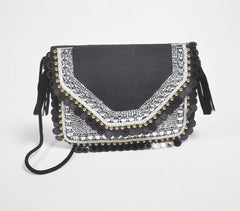 Statement Embellished Banjara Envelope Sling Bag