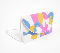 Camouflage Pattern Multicolor Clutch Bag