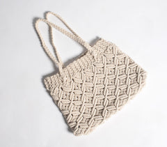 Diamond Macrame Handbag