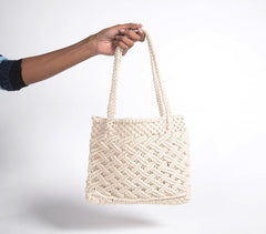 Hand Knotted Macrame Shoulder bag