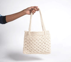 Hand Knotted Macrame Shoulder bag