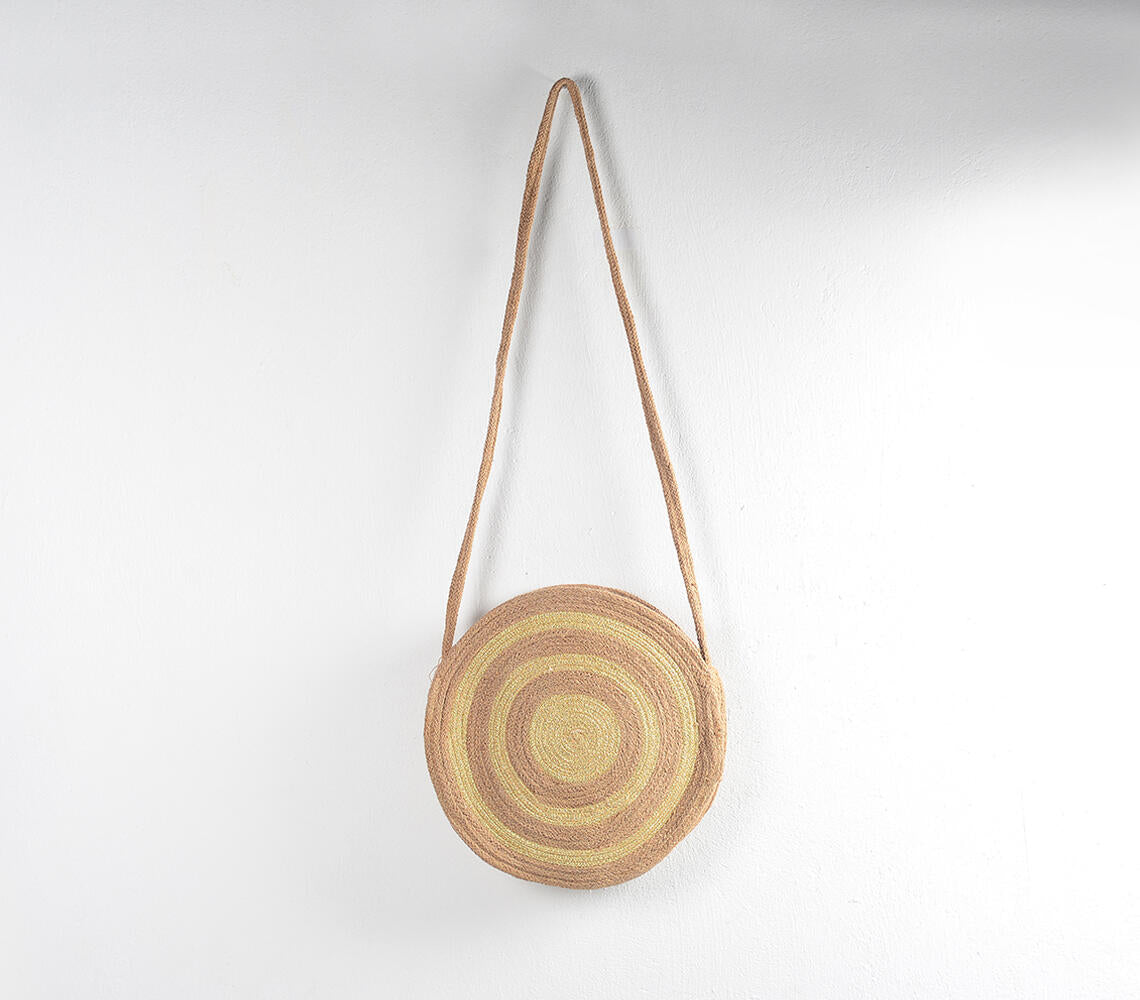 Handloom Jute Sling Bag