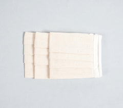 Natural cotton Cream face masks (set of 3)