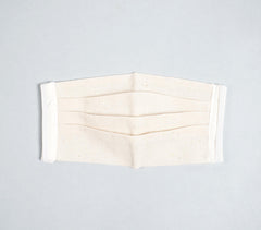 Natural cotton Cream face masks (set of 3)