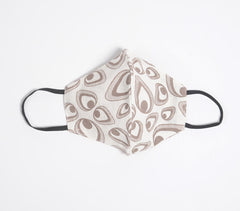 Natural cotton Assorted rose face masks (set of 3)