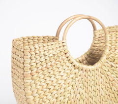 Handwoven Kauna Grass Shopping Handbag