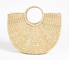 Handwoven Kauna Grass Shopping Handbag