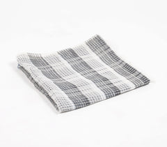 Handwoven Classic Block Striped Stole