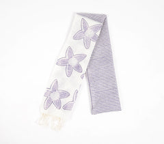 Coastal Starfish Block Printed Cotton Stole