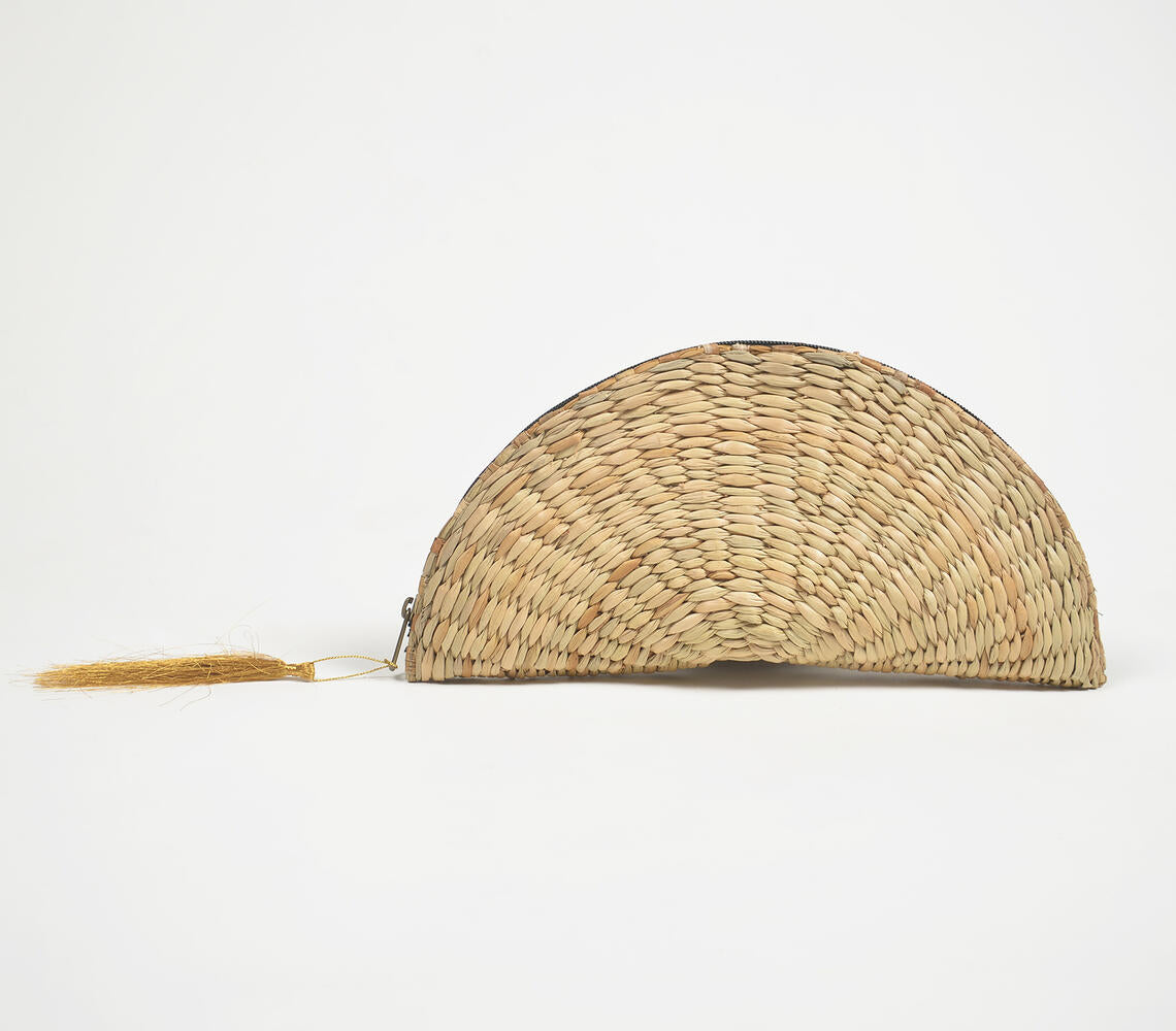 Woven Kauna Grass Coin Bag