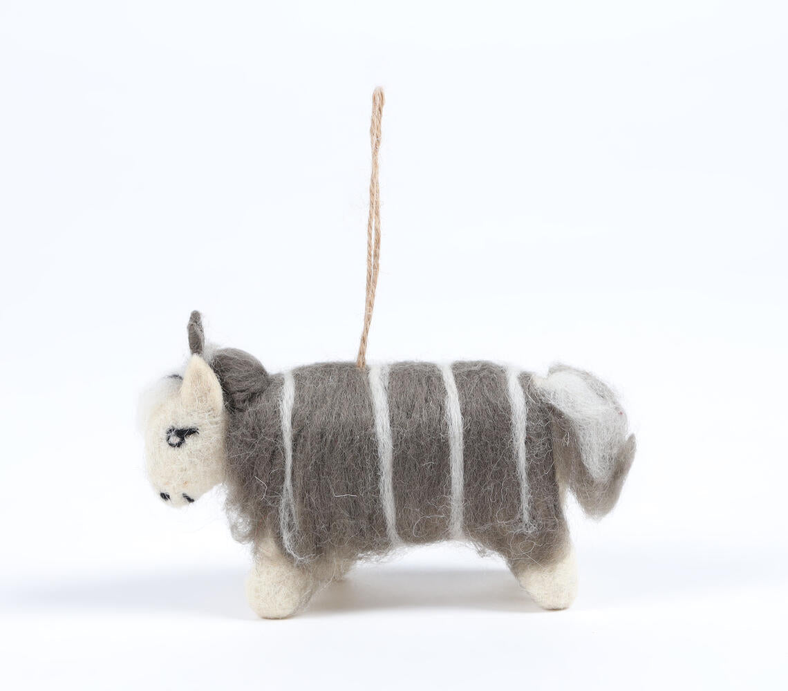 Handmade Felt Sheep Hanging
