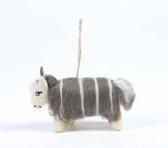 Handmade Felt Sheep Hanging