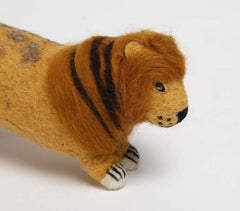 Handmade Felt Cotton Lion Toy