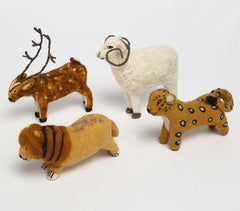 Handmade Felt Cotton Lion Toy