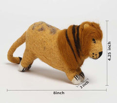 Handmade Felt Cotton Lion Toy