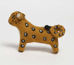 Handmade Felt Cotton Cheetah Toy