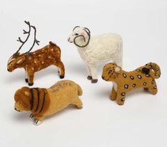 Handmade Felt Cotton Cheetah Toy