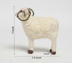 Handmade Felt Cotton Sheep Toy