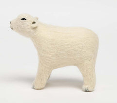 Handmade Felt Cotton Polar Bear Toy