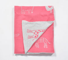 Knitted Cotton Baby Blanket