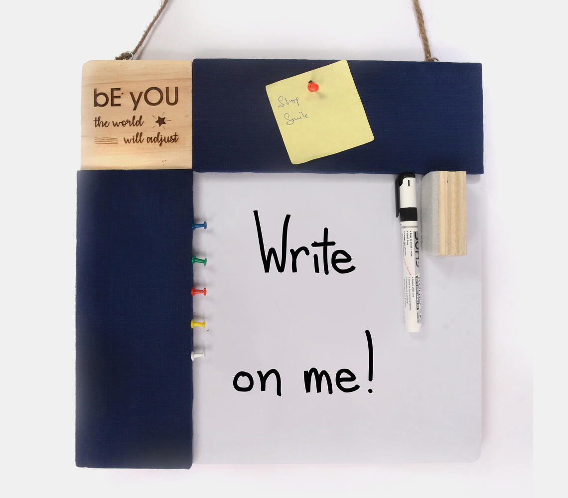 MDF Hanging Pinboard & Whiteboard