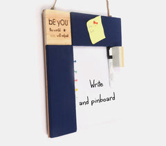 MDF Hanging Pinboard & Whiteboard