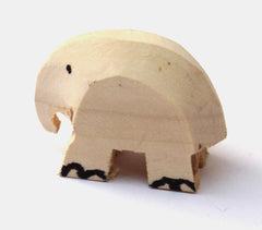 Handmade Wooden Mini Fridge Magnets (Set of 6)