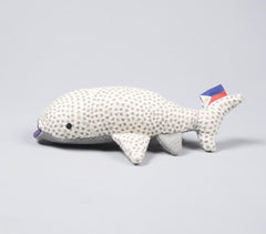 Recycled Fabric Plush Dolphin Toy