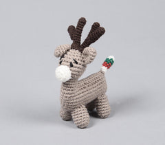 Hand Crochet Reindeer Soft toy