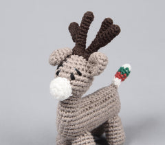 Hand Crochet Reindeer Soft toy