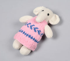 Hand Knit Woolen Elephant Soft toy