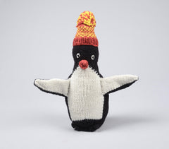 Hand Knit Woolen Penguin Soft toy