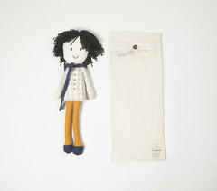 Handmade Pixie-Haired Plush Rag Doll