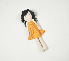 Handmade Messy-Haired Plush Rag Doll
