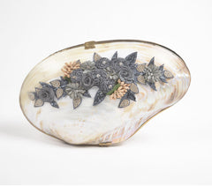 Statement Handcrafted Seashell Jewelry Box
