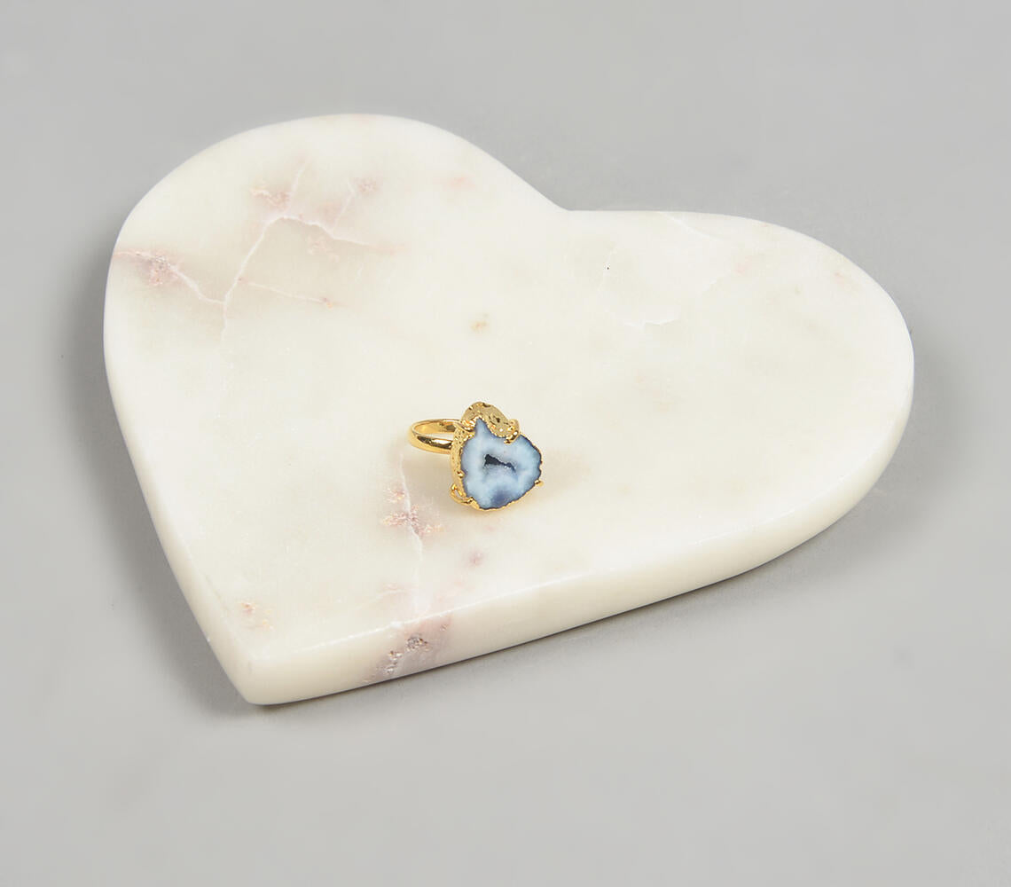 Handmade Agate Gemstone Ring