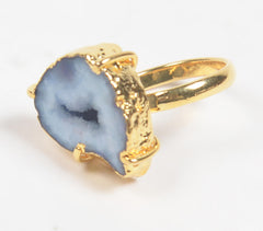 Handmade Agate Gemstone Ring