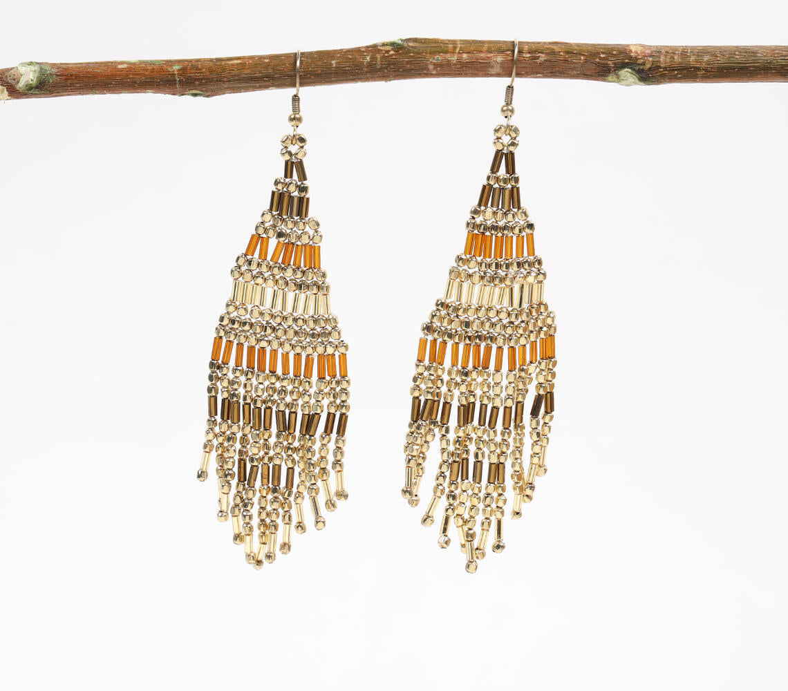 Beaded Dazzling Party Earrings