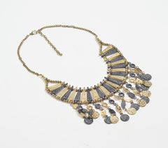 Gold-toned Statement Iron Necklace