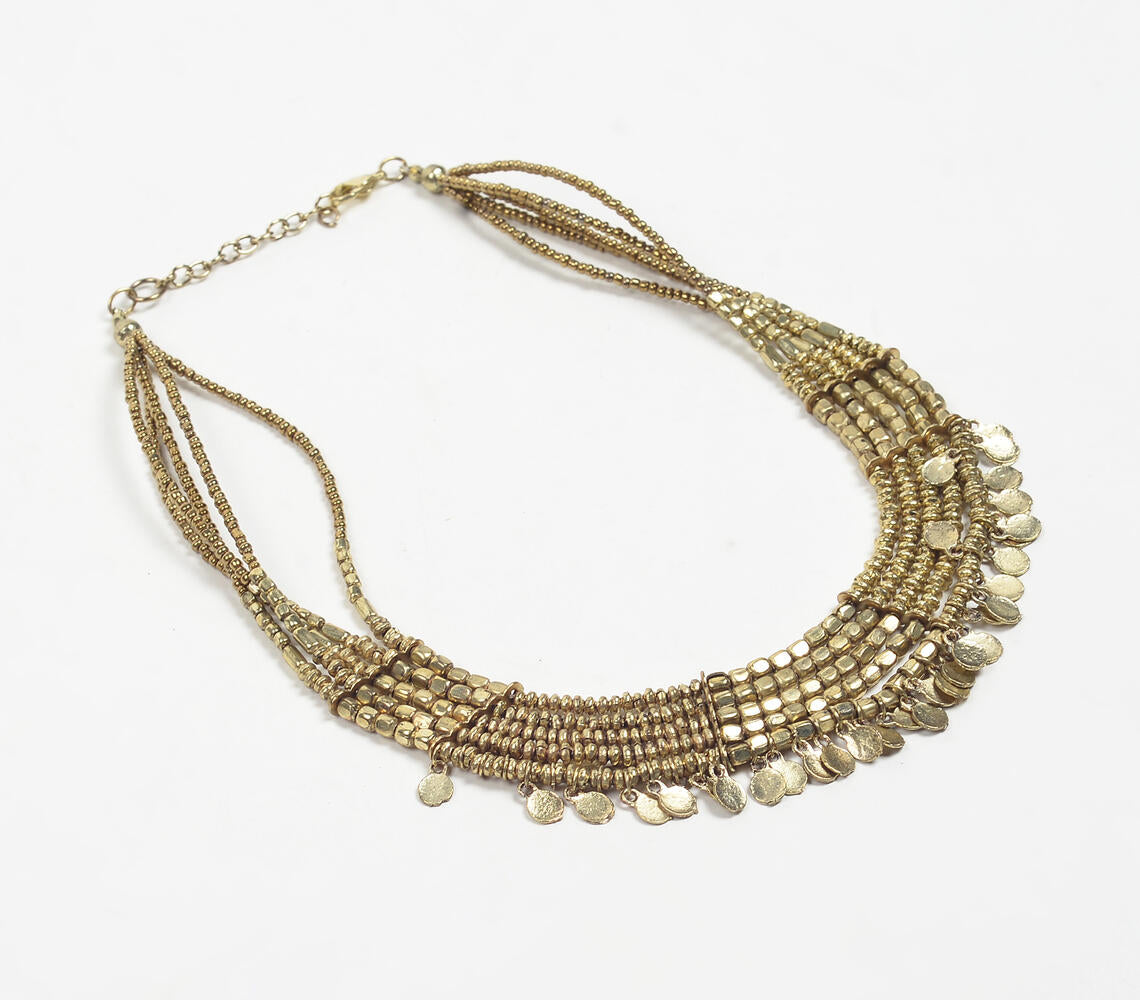 Gold-toned Statement Necklace