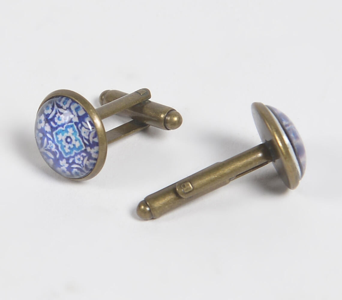 Art Deco Antique Metal CuffLinks