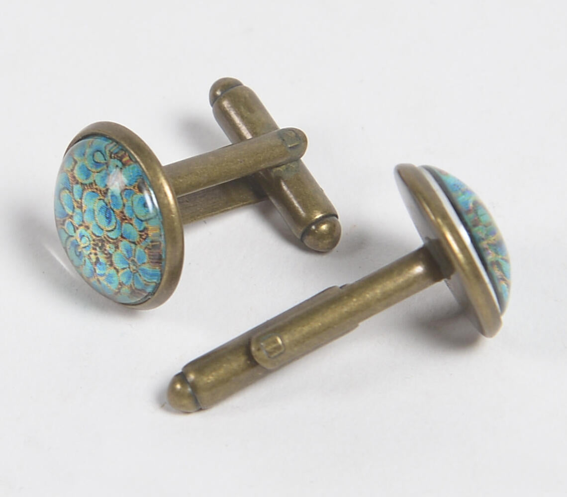 Art Deco Antique Metal CuffLinks