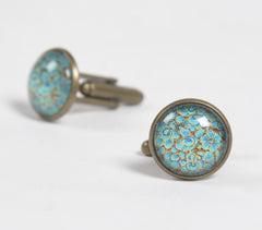 Art Deco Antique Metal CuffLinks