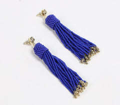 Czech Seed Beads Drop Earrings
