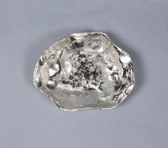 Lacquered Aluminium Nickle Trinket Dish