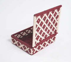 Handwoven Recycled Cotton Monochrome Box