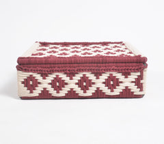 Handwoven Recycled Cotton Monochrome Box