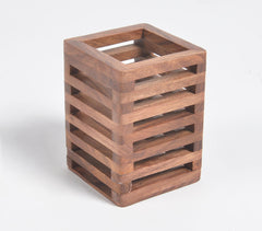 Hand Carved Solid Rosewood Pen Stand