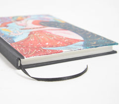 Hand Painted Ethnic Dancing Girl Paper Diary